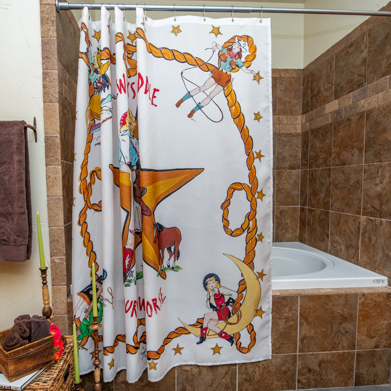Shower Curtain - Always Saddle Your Own Horse - Image 2
