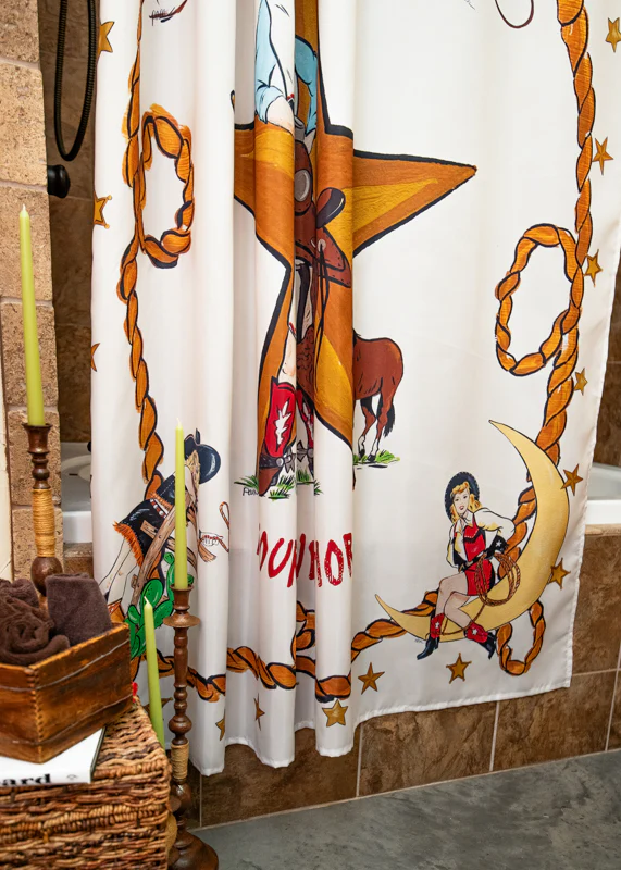 Shower Curtain - Always Saddle Your Own Horse - Image 3