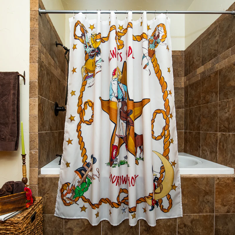 Shower Curtain - Always Saddle Your Own Horse - Image 4