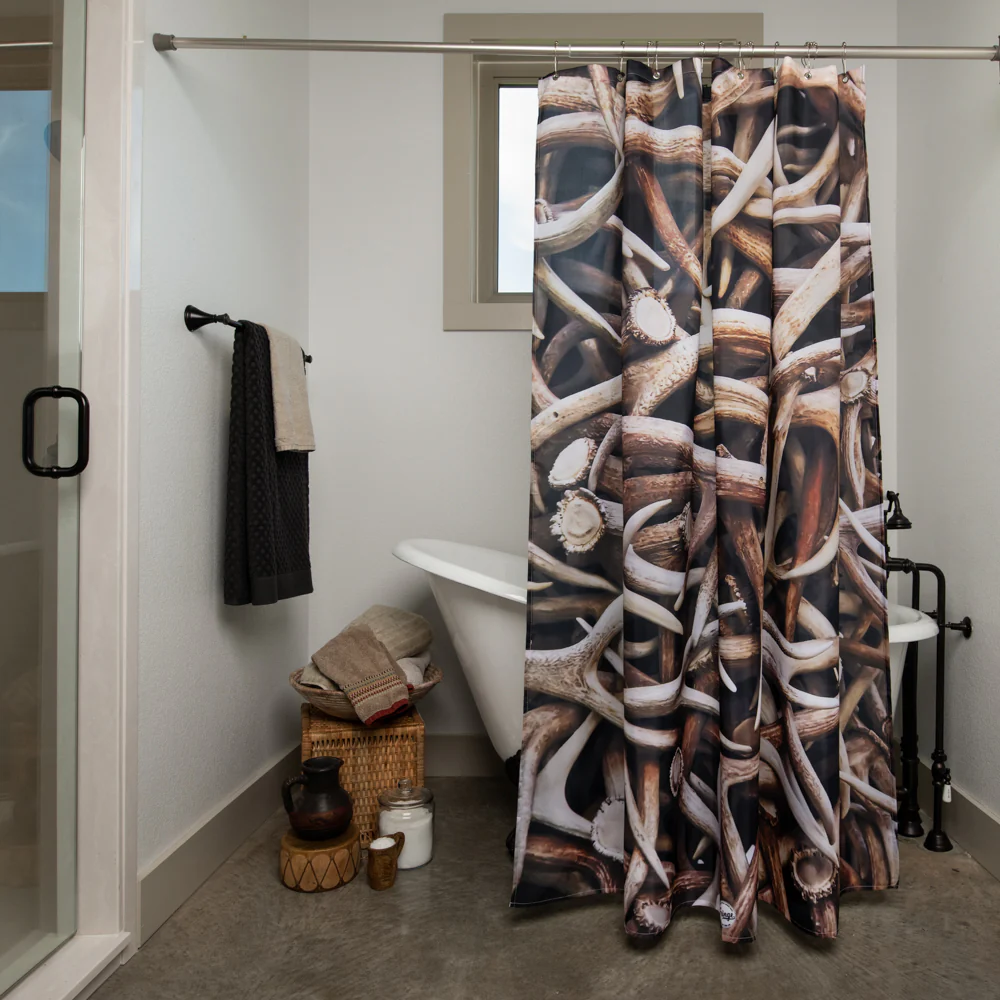 Shower Curtain - Antlers - Image 6