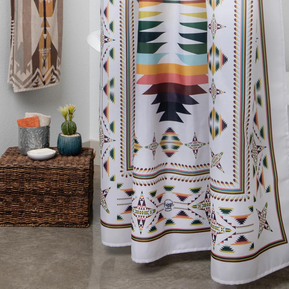Shower Curtain - Mesa Off-White - Image 2