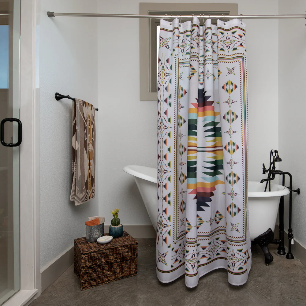 Shower Curtain - Mesa Off-White - Image 5