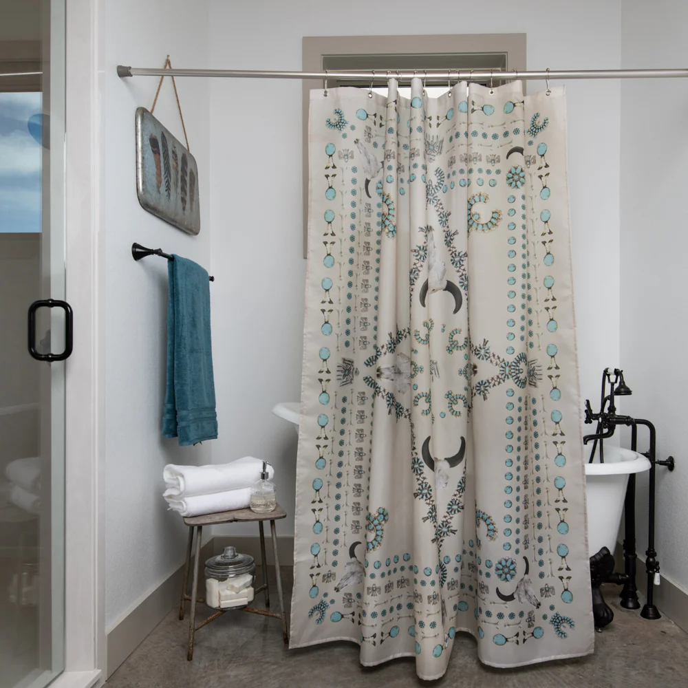 Shower Curtain - Squash Blossomed - Image 2