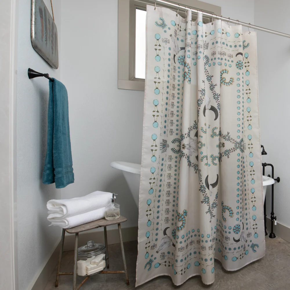 Shower Curtain - Squash Blossomed - Image 3