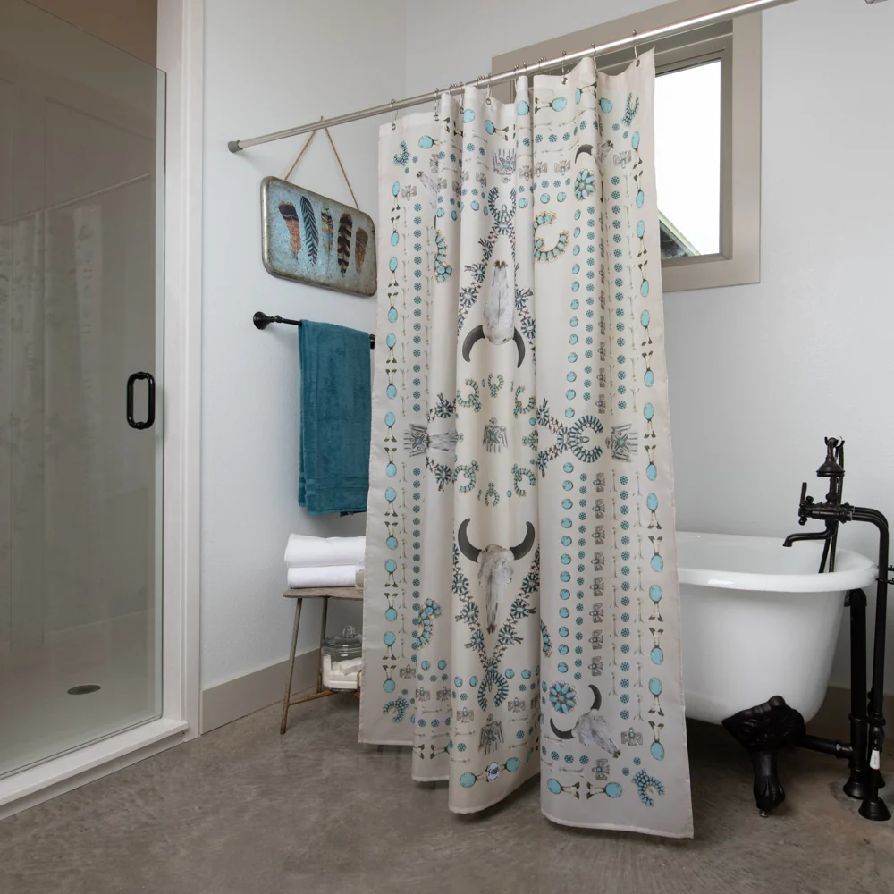 Shower Curtain - Squash Blossomed - Image 5