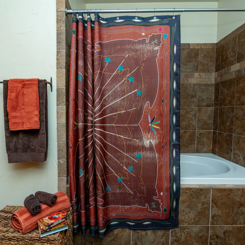 Shower Curtain - Western Yoke - Image 2