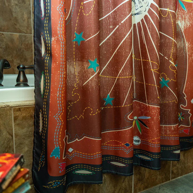 Shower Curtain - Western Yoke - Image 4