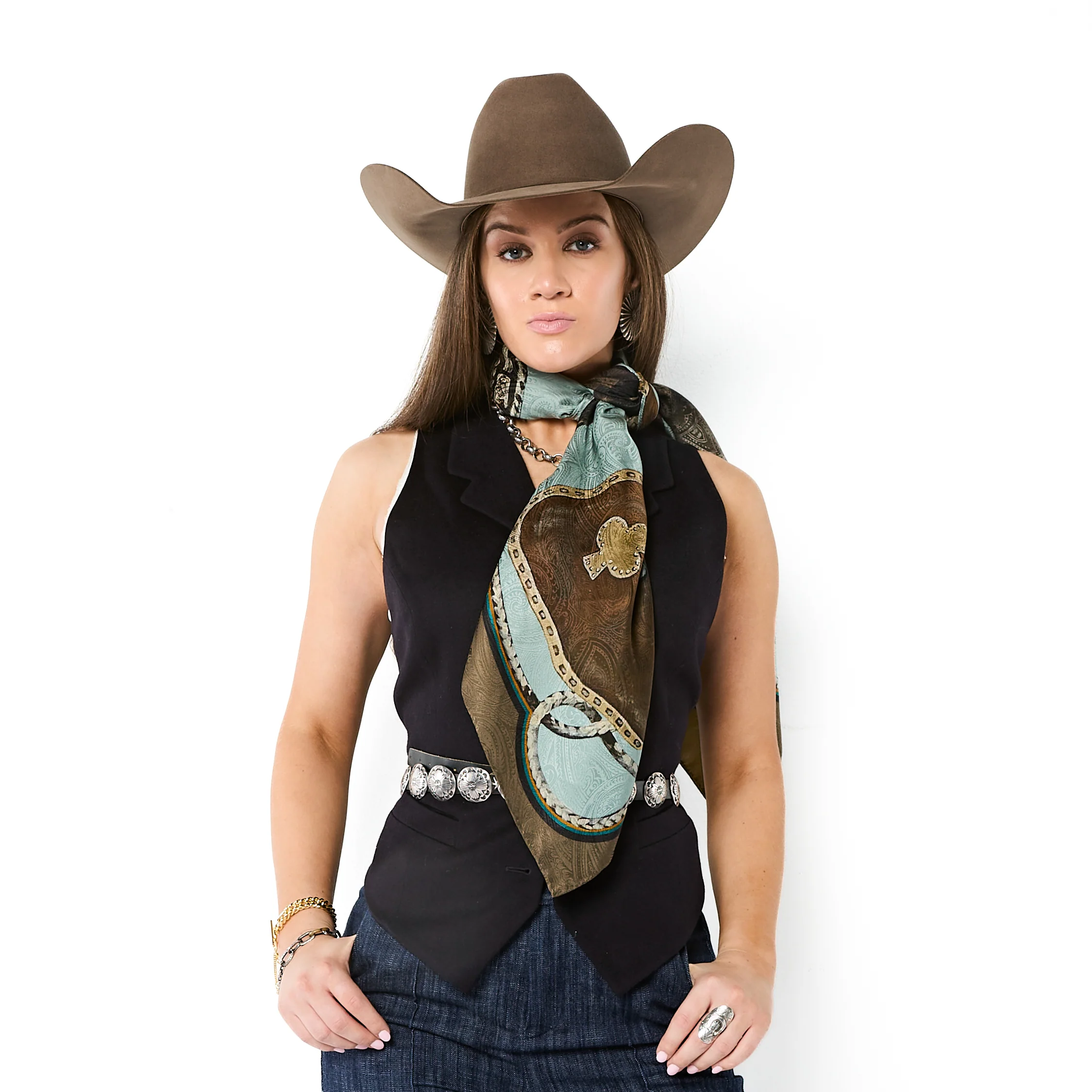 Gettin' Western - Taupe - Image 14