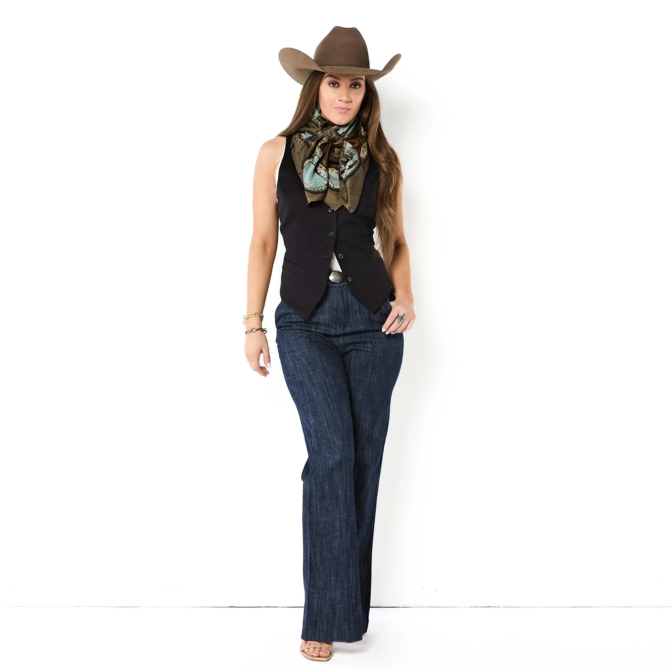 Gettin' Western - Taupe - Image 17