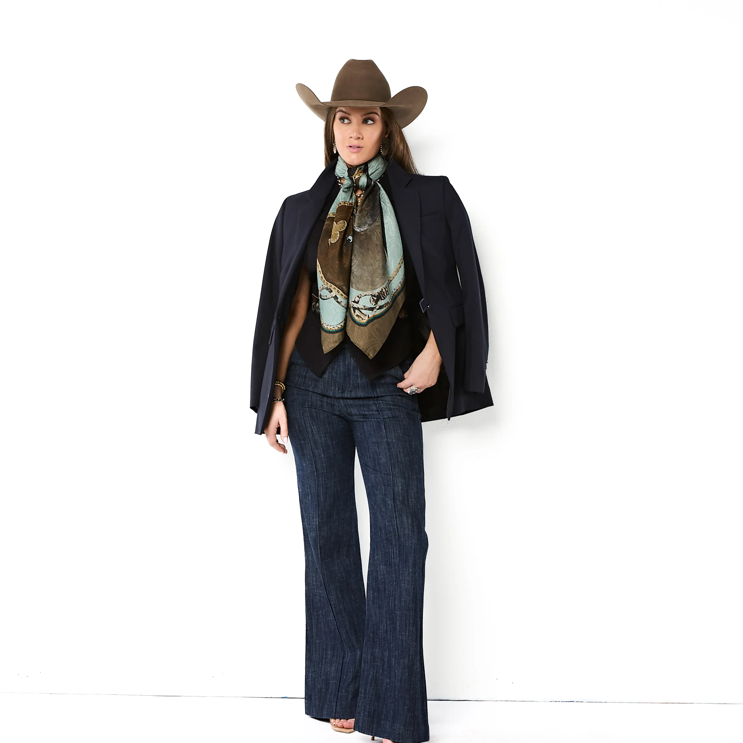 Gettin' Western - Taupe - Image 2