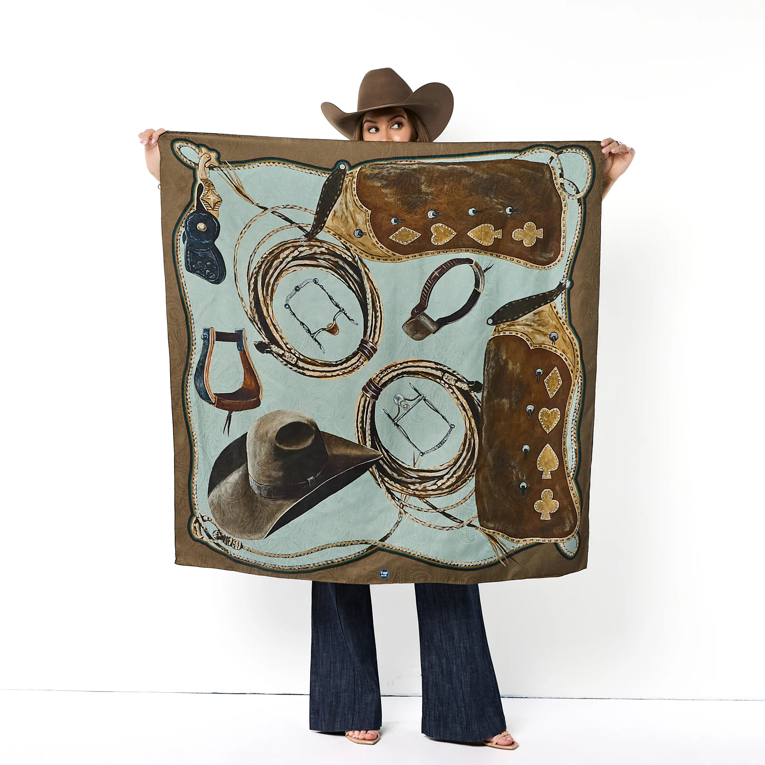 Gettin' Western - Taupe - Image 8