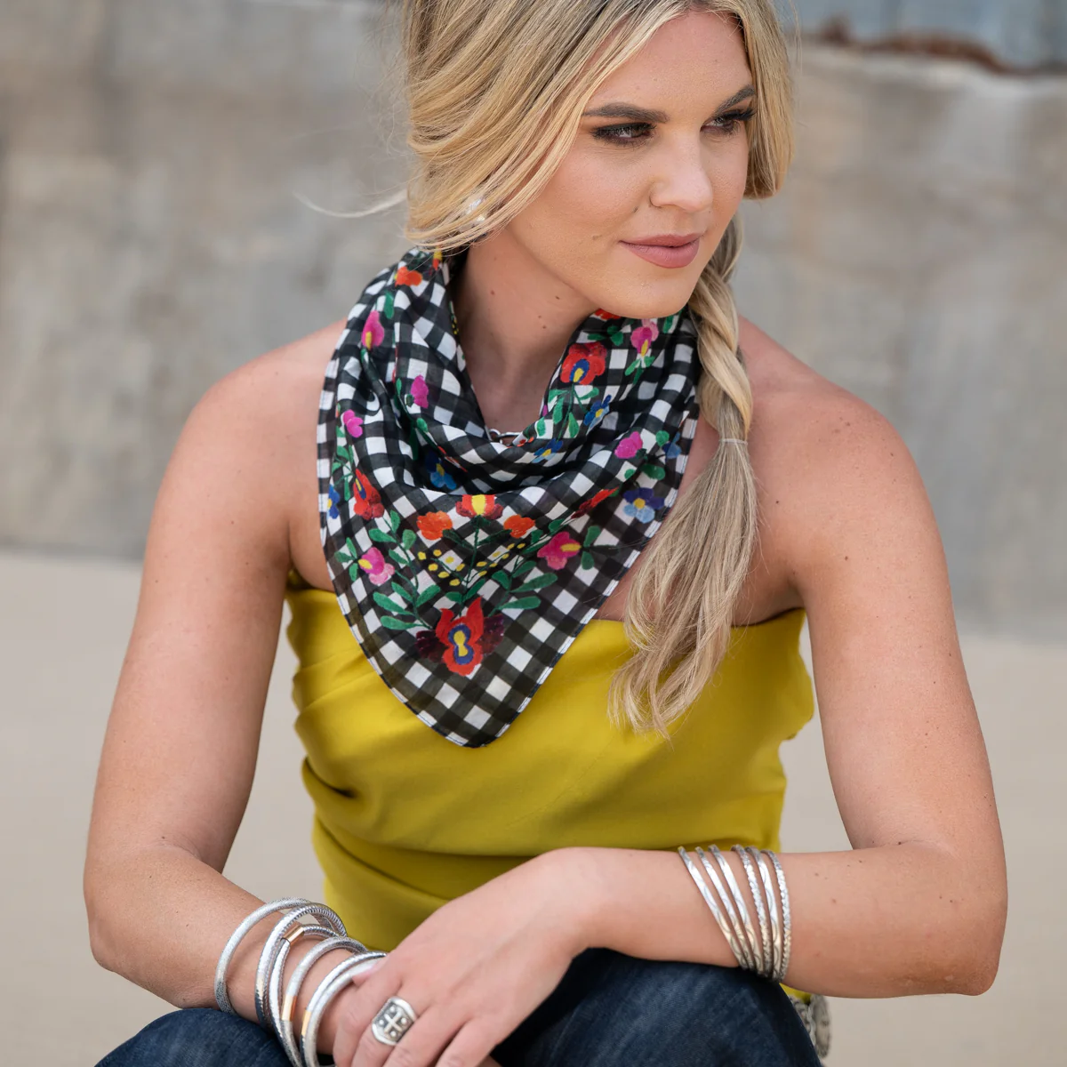 Gingham Style - Bandana - Image 3