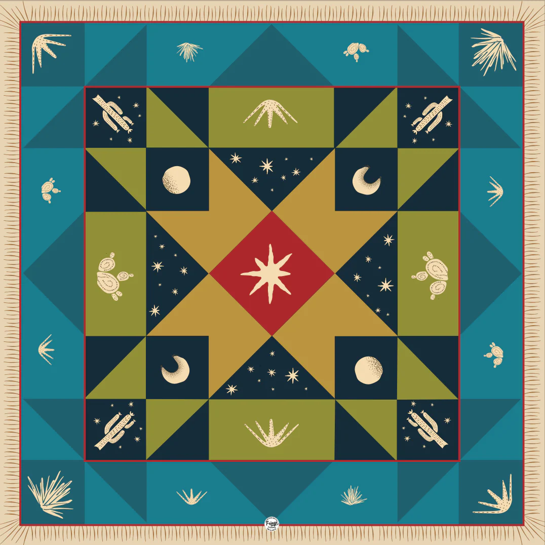 Quilted Desert - Bandana - Image 19