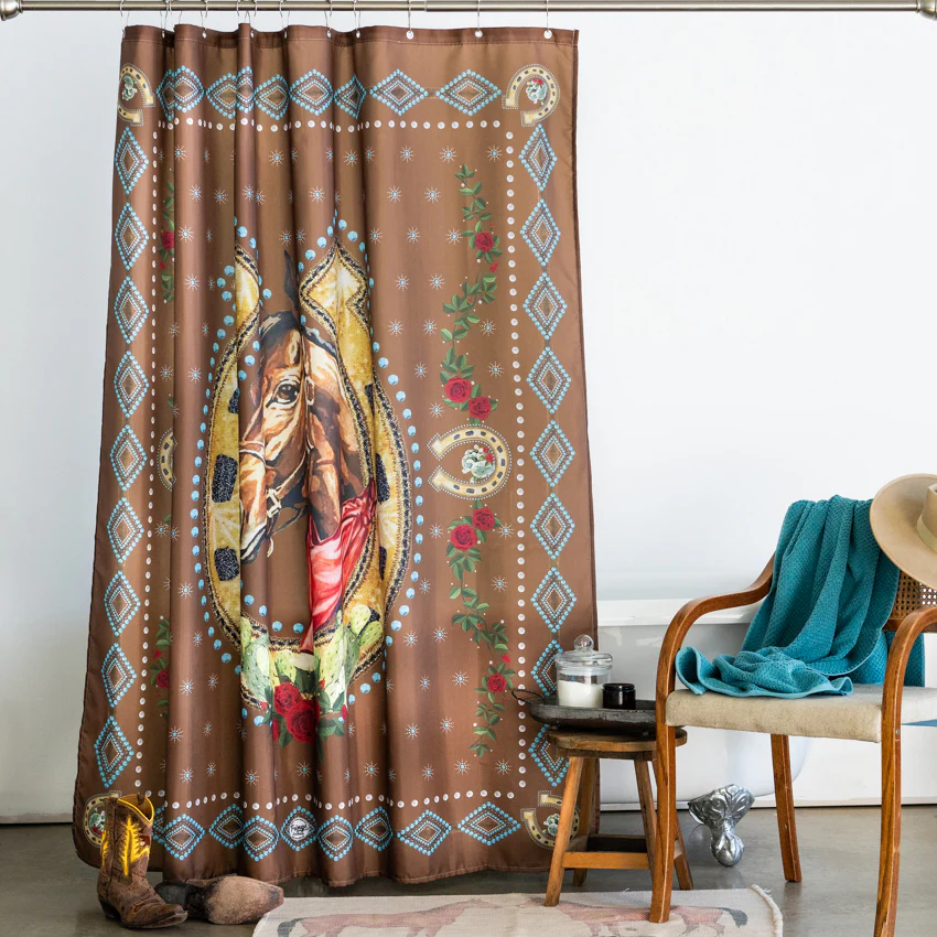 Shower Curtain - Hold Your Horses - Image 3