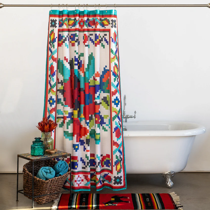 Shower Curtain - CrossStitch - Image 3