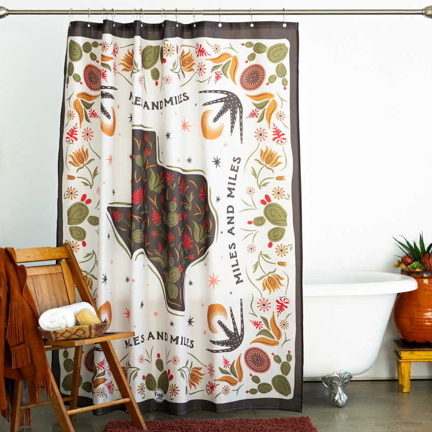 Shower Curtain - Miles and Miles - Image 3