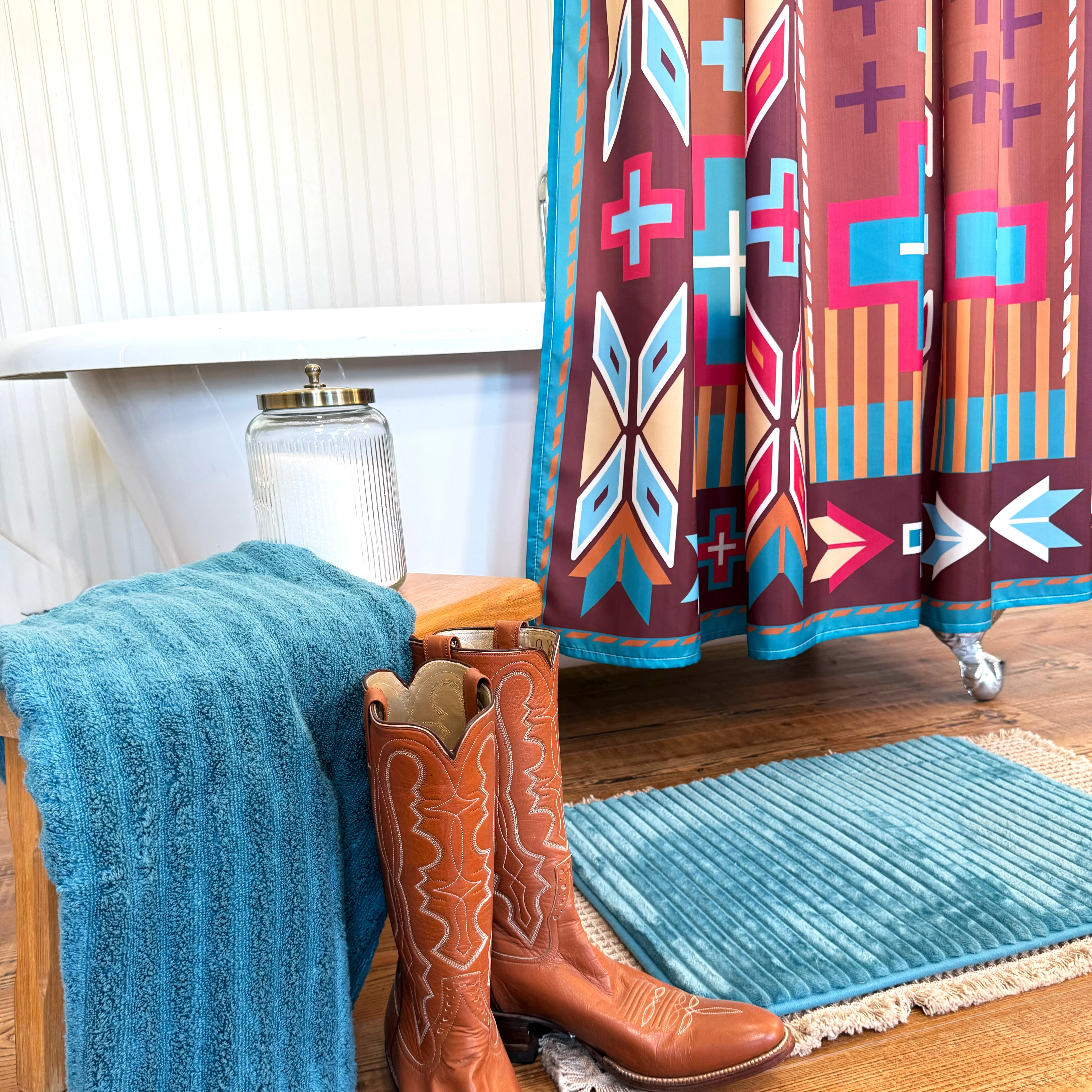 Shower Curtain - Earthwork - Image 2