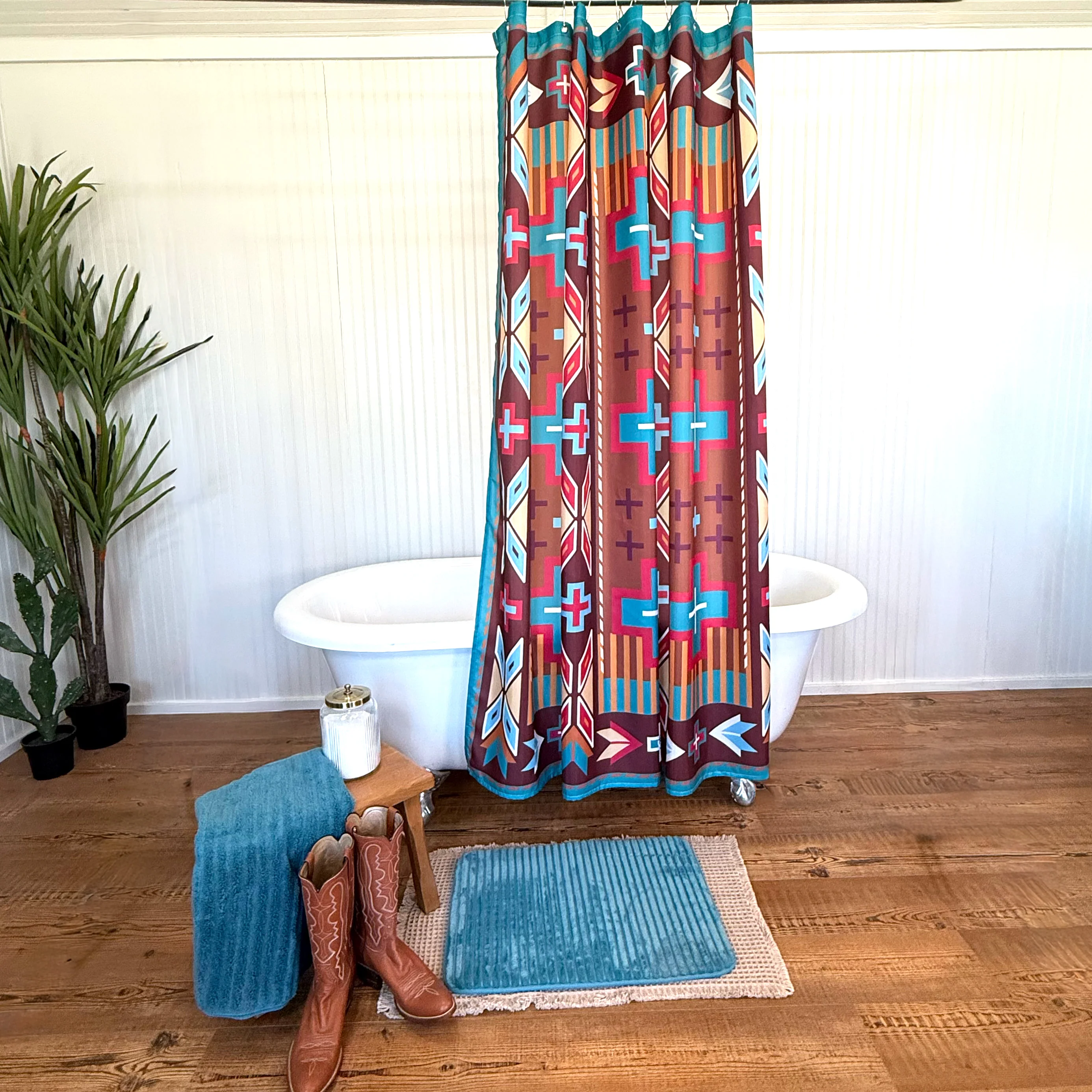 Shower Curtain - Earthwork - Image 3