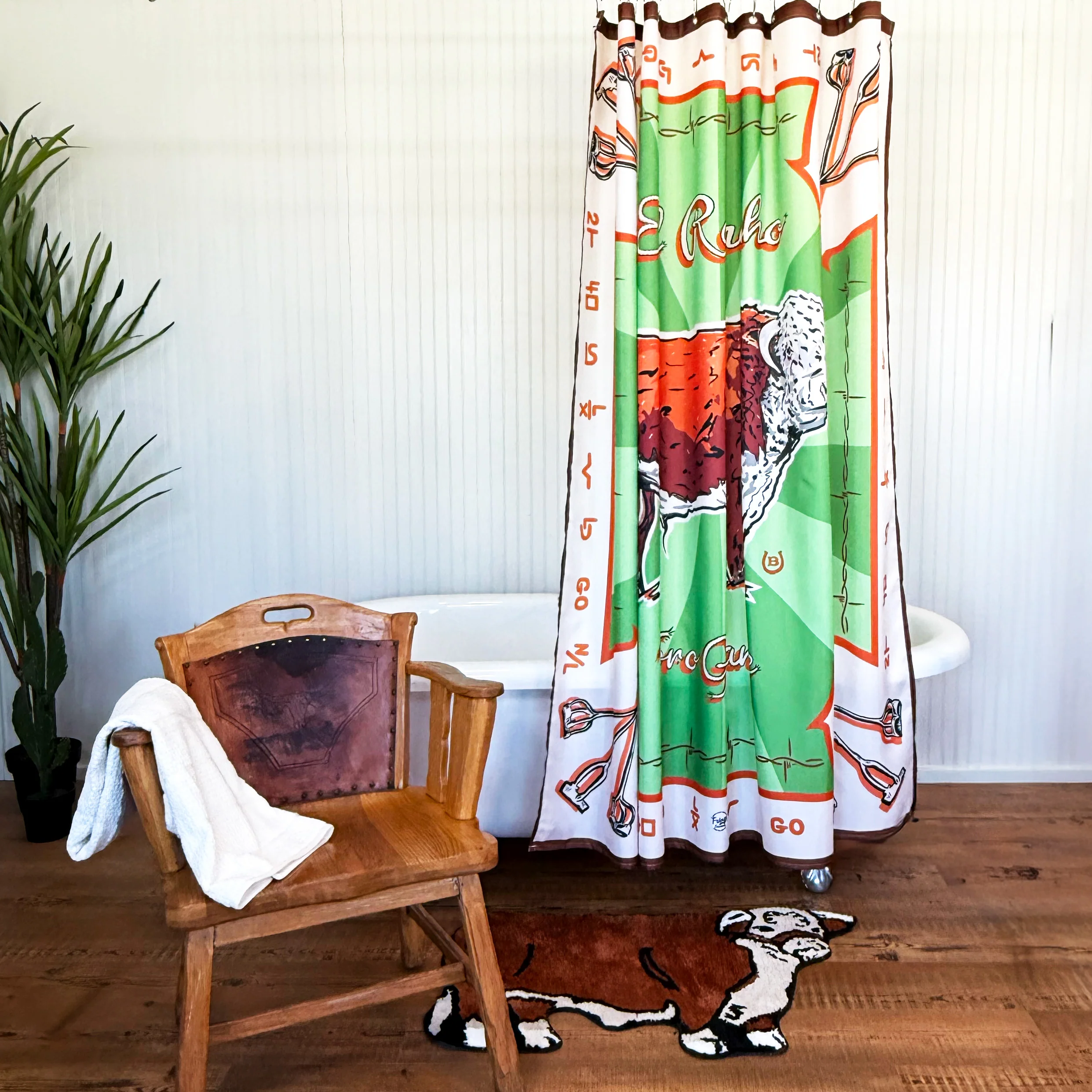 Shower Curtain - Toro Grande - Image 4