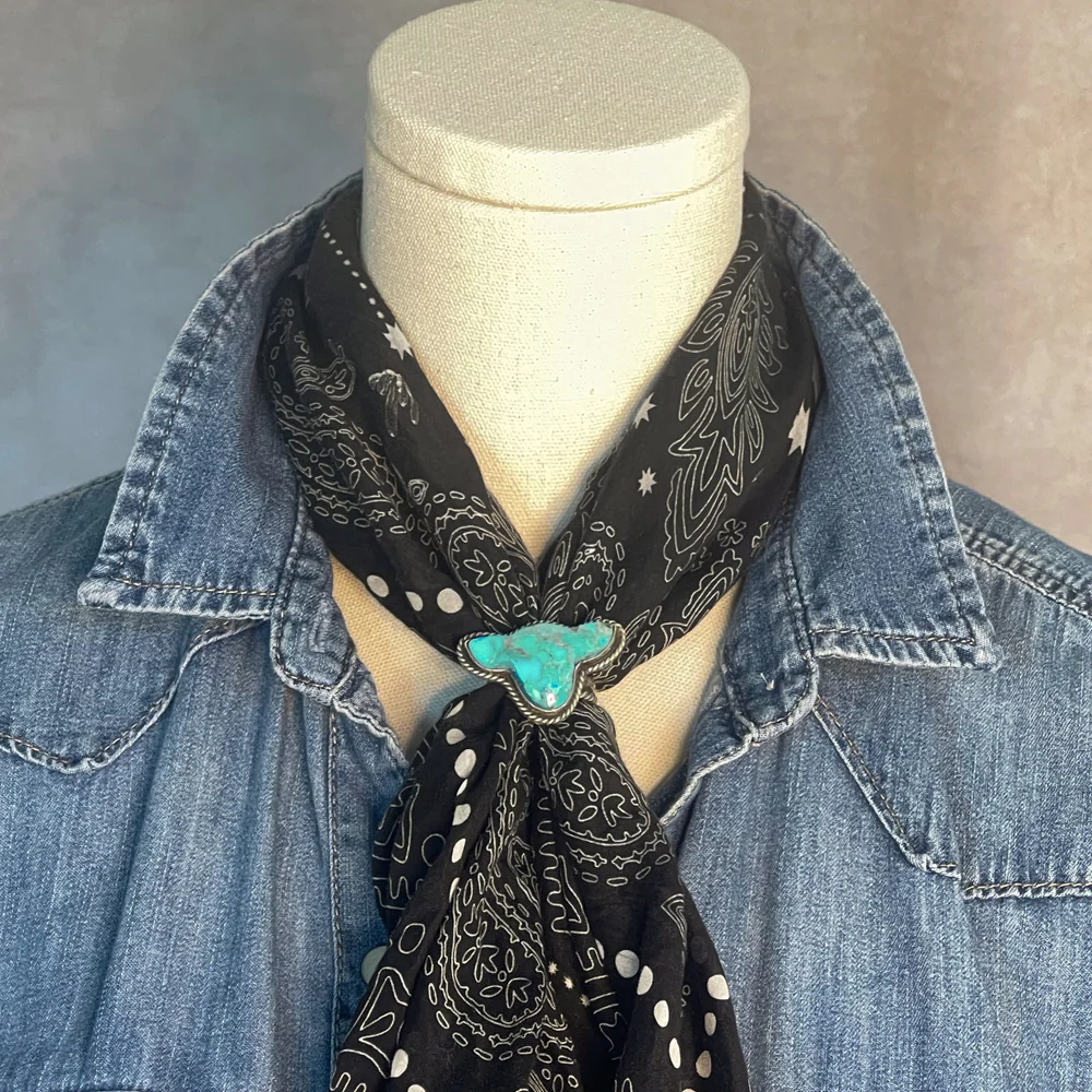Slide - Turquoise Steer Head - Image 2